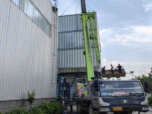 山東德州砂石骨料整形制砂樓項目